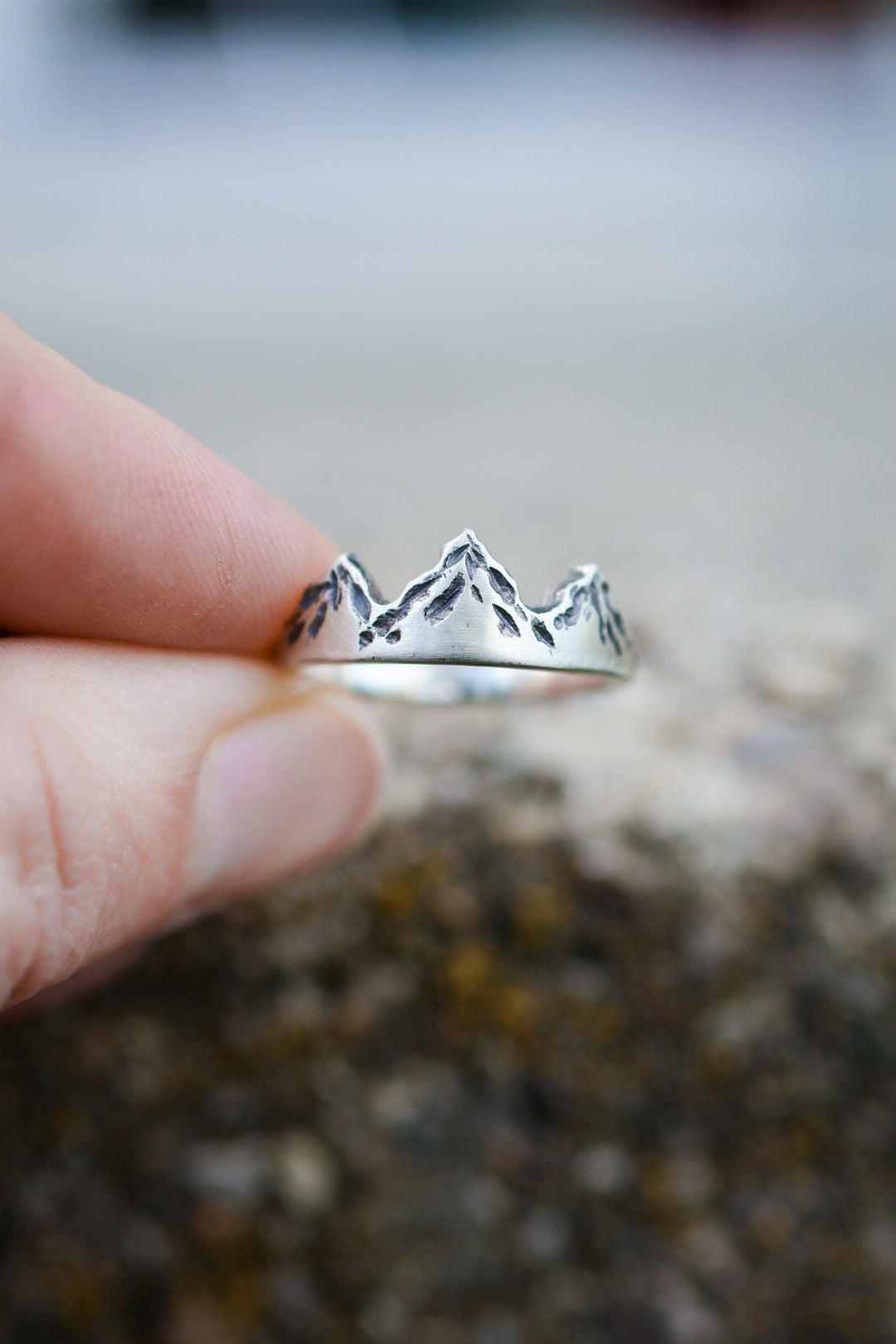 Mountain Ranges Ring- Size 6