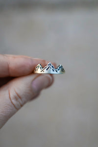 Mountain Ranges Ring- Size 6