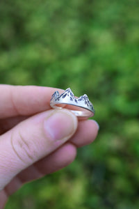 Mountain Ranges Ring- Size 6