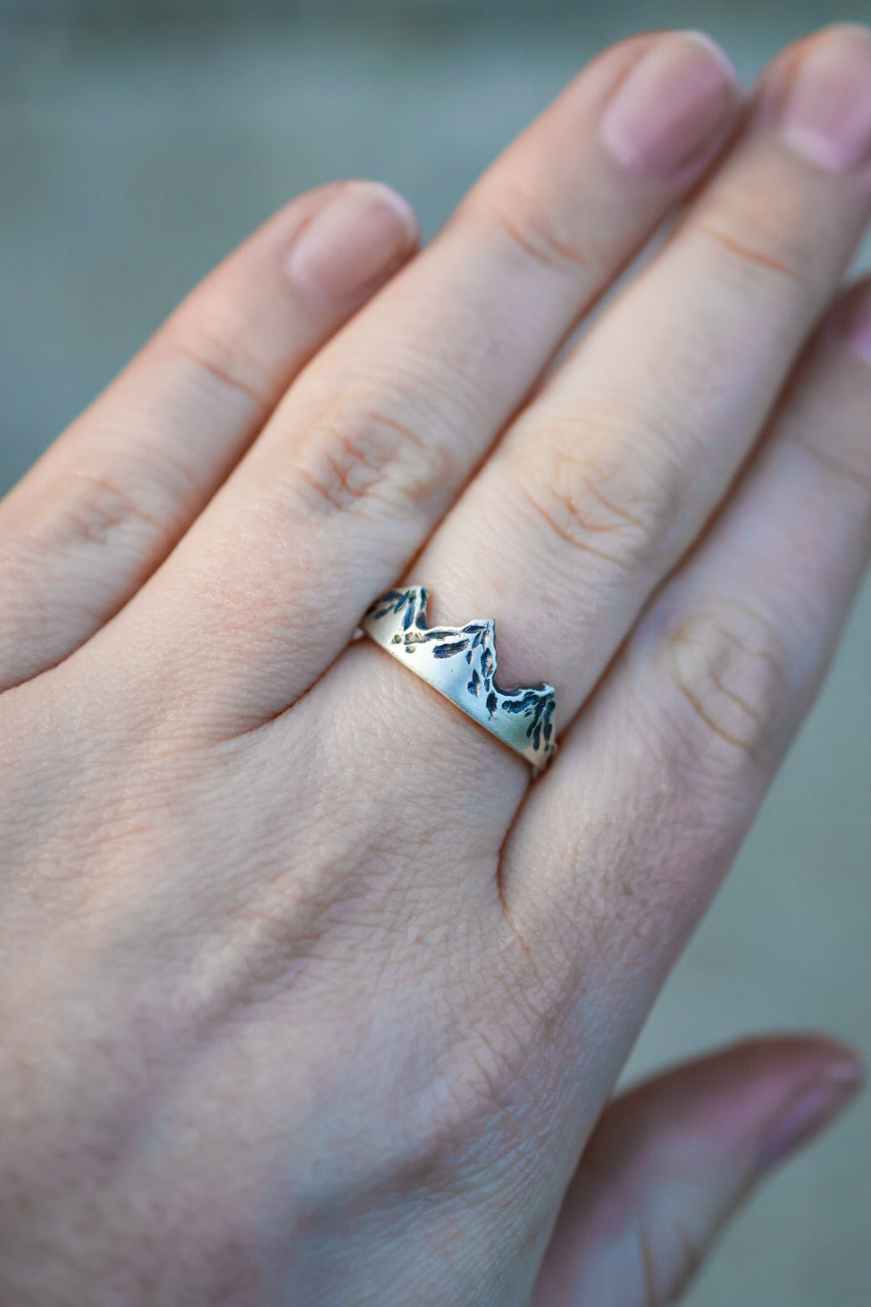 Mountain Ranges Ring- Size 6