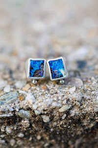 Boulder Opal Stud Earrings