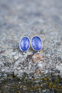Tanzanite Stud Earrings