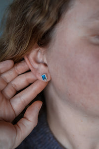 Boulder Opal Stud Earrings