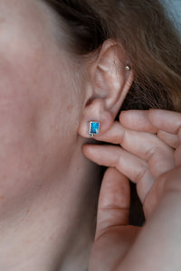 Boulder Opal Stud Earrings
