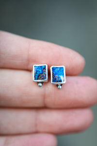 Boulder Opal Stud Earrings
