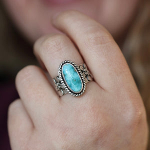 Forget Me Not Ring- Size 7.5