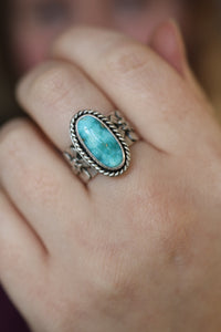 Forget Me Not Ring- Size 7.5