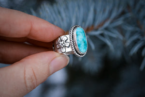 Forget Me Not Ring- Size 7.5