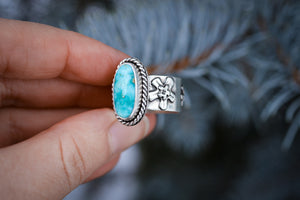 Forget Me Not Ring- Size 7.5
