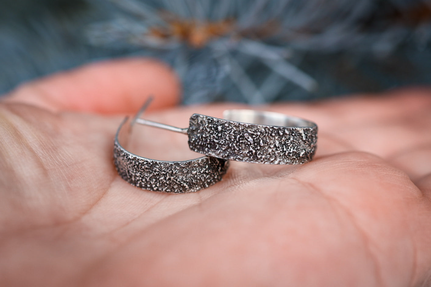 Starry Night Tree Hugger Earrings