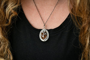 Desert Dreamer Reversible Pendant with Polychrome Jasper