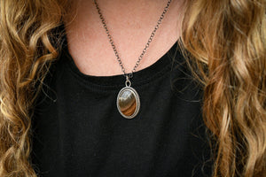 Desert Dreamer Reversible Pendant with Polychrome Jasper